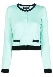 Paule Ka Cardigan con design color-block - Verde