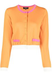 Paule Ka Cardigan con design color-block - Arancione