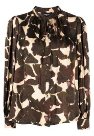 Paule Ka camouflage print shirt - Marrone