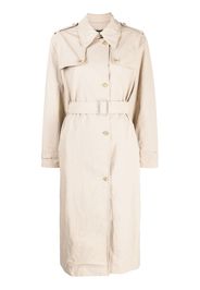 Paule Ka belted toile coat - Toni neutri