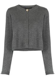 Paule Ka Cardigan con bordo a coste - Grigio