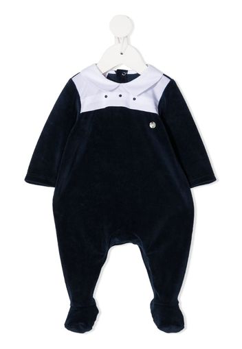 pleat detail babygrow