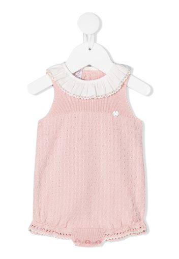 Paz Rodriguez fine-knit cotton body - Rosa