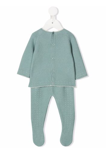 Paz Rodriguez knit two piece baby set - Verde