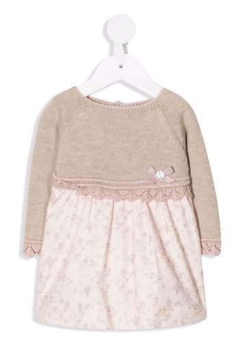 Paz Rodriguez knitted top dress - Rosa