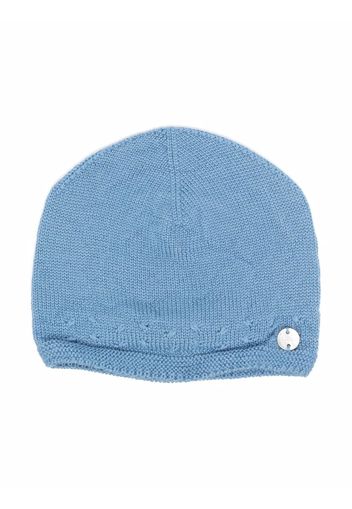 Paz Rodriguez knitted wool beanie - Blu