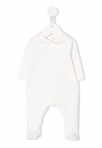 Paz Rodriguez long-sleeve babygrow - Bianco