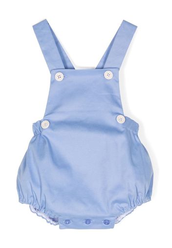 Paz Rodriguez bubble-shape crossover-detail romper - Blu