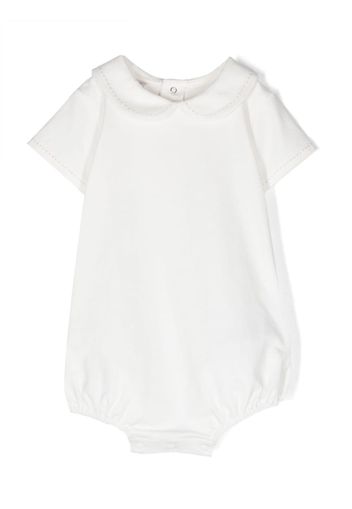 Paz Rodriguez Peter Pan-collar body - Bianco