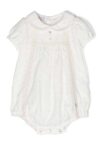 Paz Rodriguez short-sleeve cotton shorties - Bianco