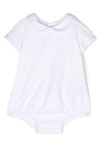 Paz Rodriguez peter pan collar babygrow - Bianco