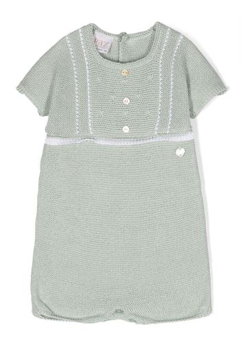 Paz Rodriguez knitted cotton shorties - Verde