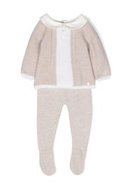 Paz Rodriguez wool trouser set - Toni neutri