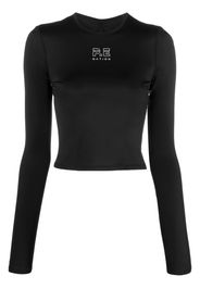 P.E Nation Dedication long-sleeve top - Nero