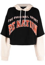 P.E Nation Wondergoal organic-cotton hoodie - Nero