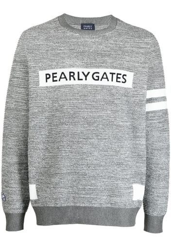 PEARLY GATES Maglione con logo - Grigio