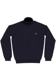 PELO FOUNDATION dog-appliqué jumper - Blu