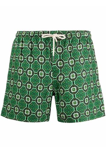 PENINSULA SWIMWEAR Costume da bagno con stampa - Verde