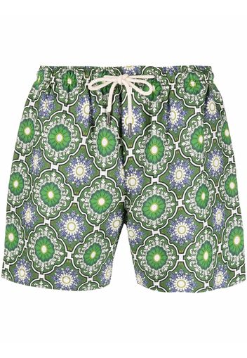 PENINSULA SWIMWEAR Costume da bagno con stampa - Verde