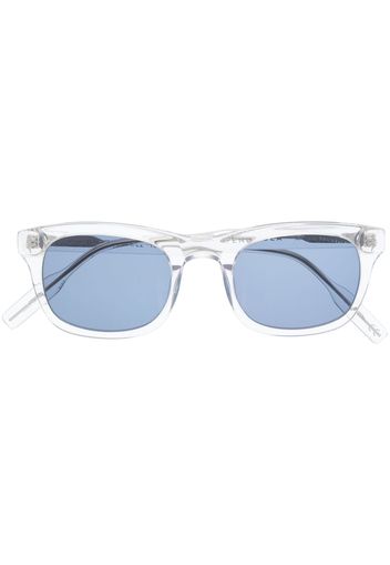 PENINSULA SWIMWEAR Portofino oval-frame sunglasses - Bianco