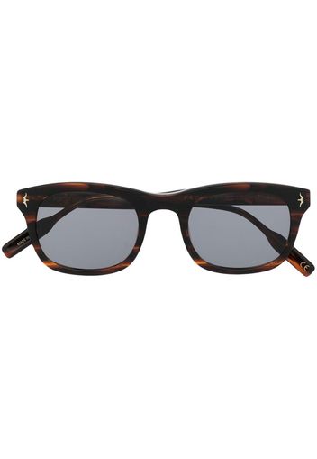 PENINSULA SWIMWEAR Portofino oval-frame sunglasses - Marrone