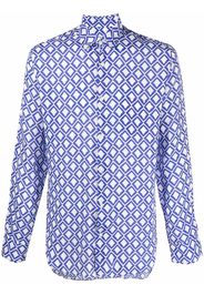 PENINSULA SWIMWEAR Camicia con stampa - Blu