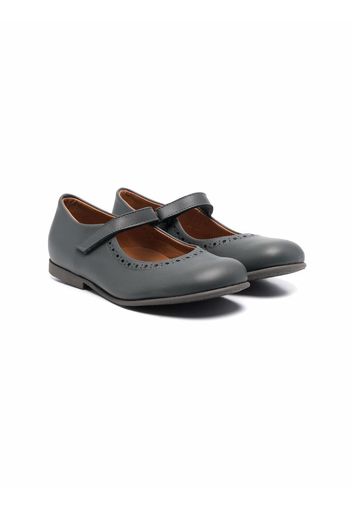 Pèpè Ballerine con chiusura a strappo - Grigio