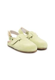 Pèpè slingback suede sandals - Verde