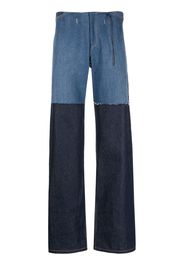 Per Götesson Repurposed drawstring jeans - Blu