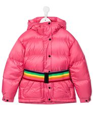 Perfect Moment Kids Cappotto imbottito con cintura - Rosa