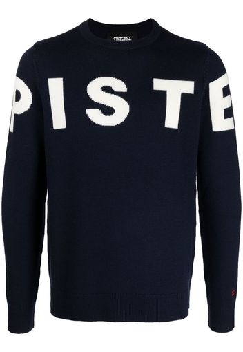 Perfect Moment Piste two-tone jumper - Blu