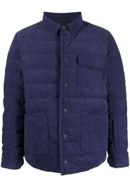 Perfect Moment corduroy padded shirt jacket - Blu