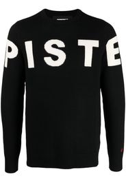 Perfect Moment Piste two-tone jumper - Nero