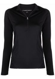 Perfect Moment back-seam thermal top - Nero