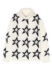 Perfect Moment Maglione Star Dust a collo alto - Bianco