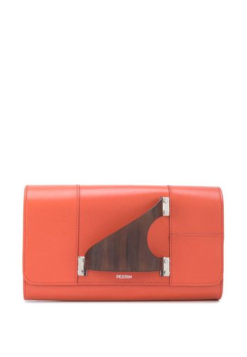 L'Eiffel handle detail clutch bag