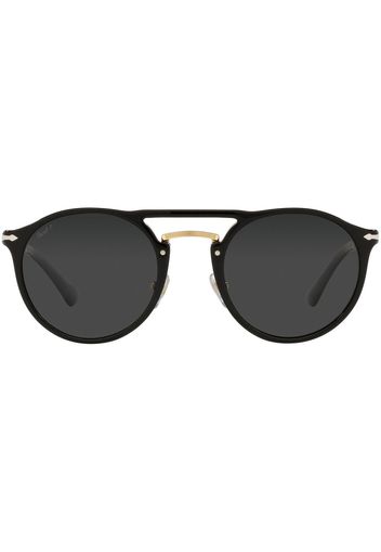 Persol Occhiali da sole tondi - Nero