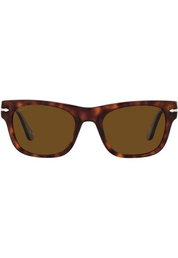 Persol Occhiali da sole squadrati - Marrone