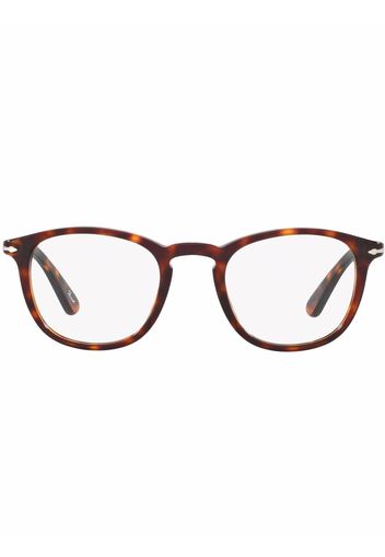 Persol Occhiali squadrati tartarugati - Marrone