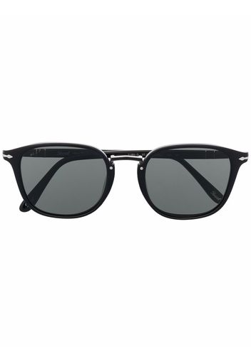 Persol Occhiali da sole squadrati - Nero