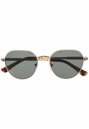 Persol Occhiali da sole tondi polarizzati - Oro