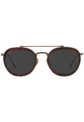 Persol pilot-frame sunglasses - Marrone