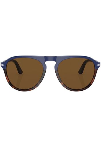 Persol round-frame tinted sunglasses - Blu