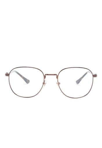 Persol PO1007V round-frame glasses - Marrone