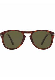 Persol 714 colour-block square frame sunglasses - Verde