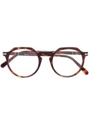 Persol Occhiali con effetto tartarugato - Marrone