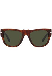 Persol tortoiseshell rectangle-frame sunglasses - Marrone