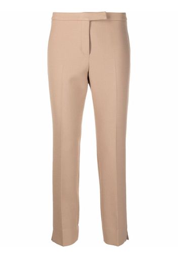 Peserico mid-rise cropped trousers - Toni neutri