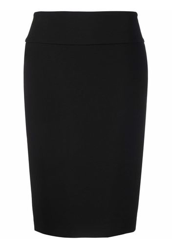 Peserico high-waisted pencil skirt - Nero