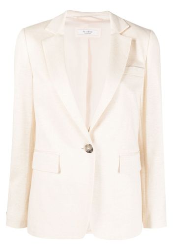 Peserico single-breasted blazer - Toni neutri